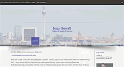 Desktop Screenshot of ingogewalt.de